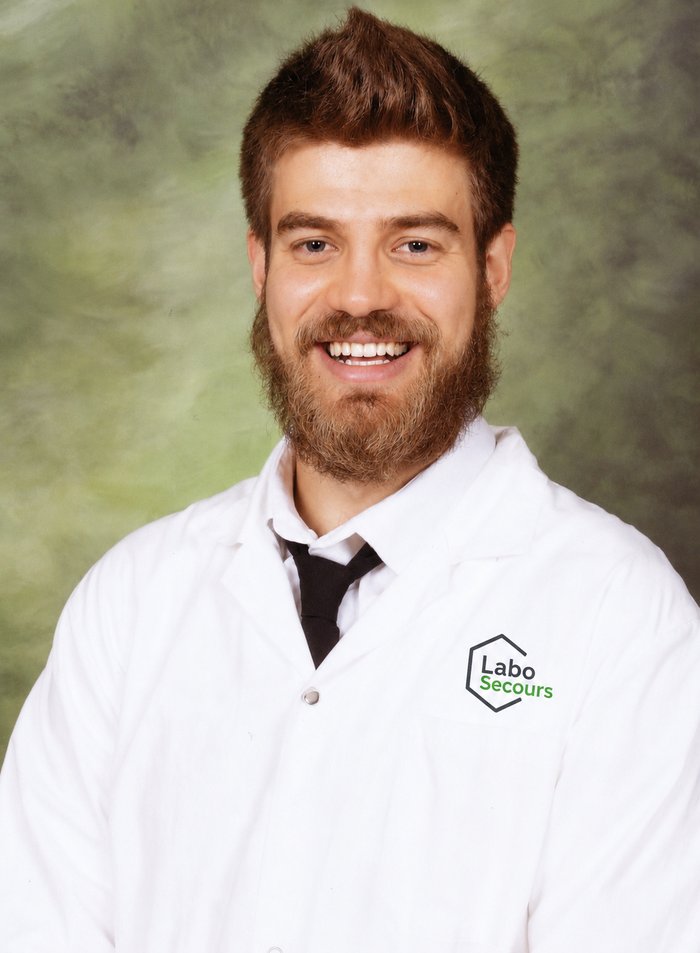 Étienne Blais, fondateur de Labo-Secours